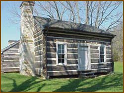 Original log cabin birthplace of Cordell Hull