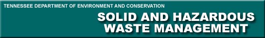 Solid Waste Header links back to Solid Waste Home