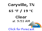 Click for Caryville, Tennessee Forecast