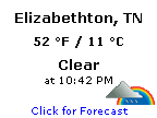 Click for Elizabethton, Tennessee Forecast