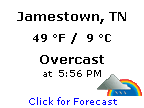 Click for Jamestown, Tennessee Forecast