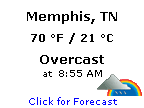 Click for Memphis, Tennessee Forecast