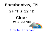 Click for Pocahontas, Tennessee Forecast