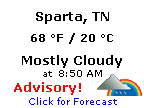 Click for Sparta, Tennessee Forecast