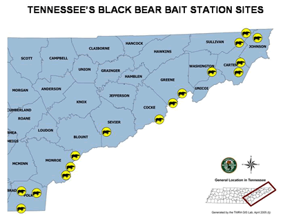 Bear Bait Station Sites