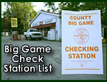Big Game Check Stations