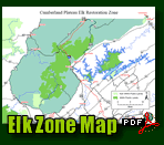 Tennessee Elk Zone Map