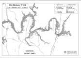 Old Hickory Unit 1 Duck Blind Map